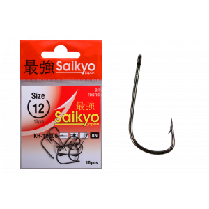 Крючки Saikyo KH-10006 Sode Ring BN №12 (10шт)