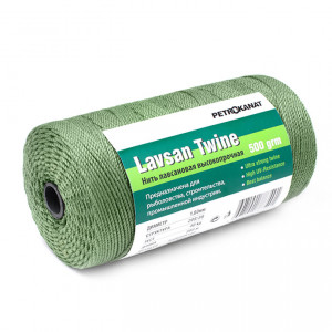 Нитки лавсановые Lavsan Twine, бобина, зелёные (10..