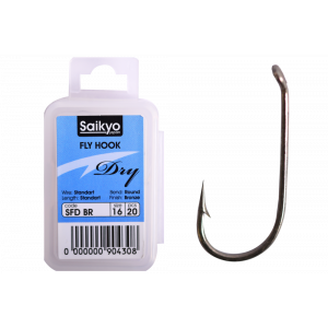 Крючки Saikyo KH-71451 Dry Fly BR №16 (20шт) Крючки Saikyo KH-71451 Dry Fly BR №16 (20шт)