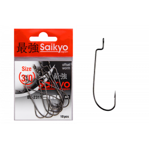 Крючки Saikyo BS-2311 BN №3/0 (10 шт)