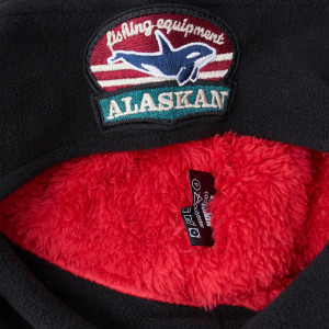 Шапка Alaskan флисовая с мехом
