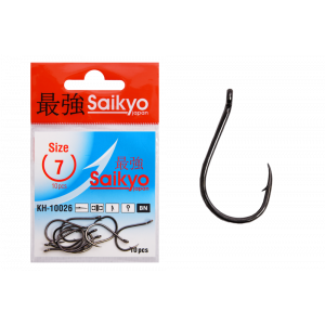Крючки Saikyo KH-10026 Chinu Ring BN №7 (10шт)