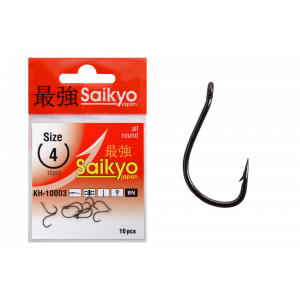 Крючки Saikyo KH-10003 Tanago BN № 4 (10шт)