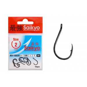 Крючки Saikyo KH-10026 Chinu Ring BN №2 (10шт)