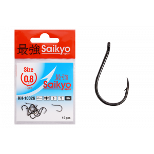 Крючки Saikyo KH-10026 Chinu Ring BN №0,8 (10шт)