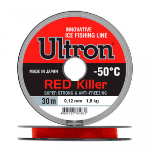 ULTRON Red Killer, 30 м, красная (0,08 мм, 0,9 кг,..